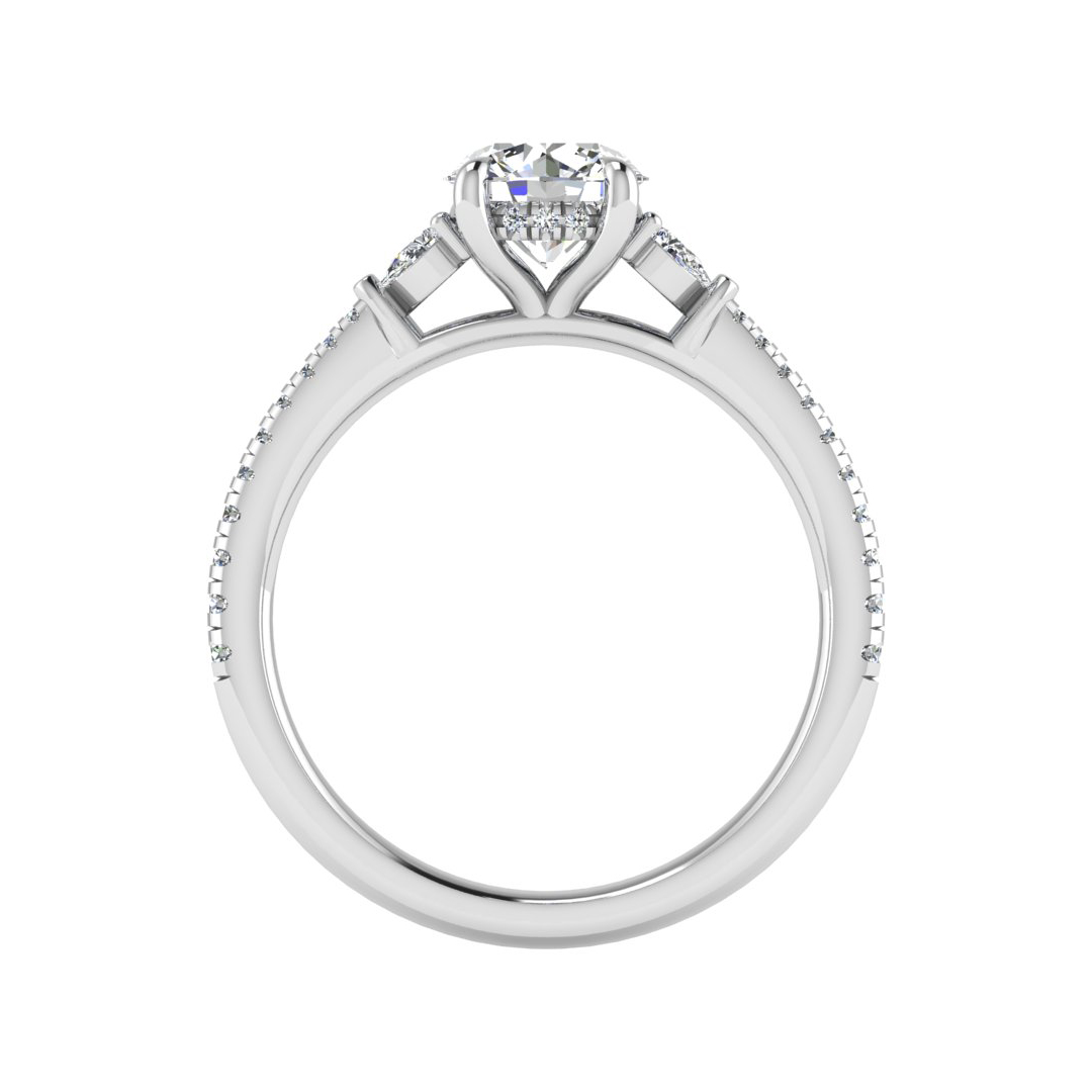 Anaya Pave Engagement Ring